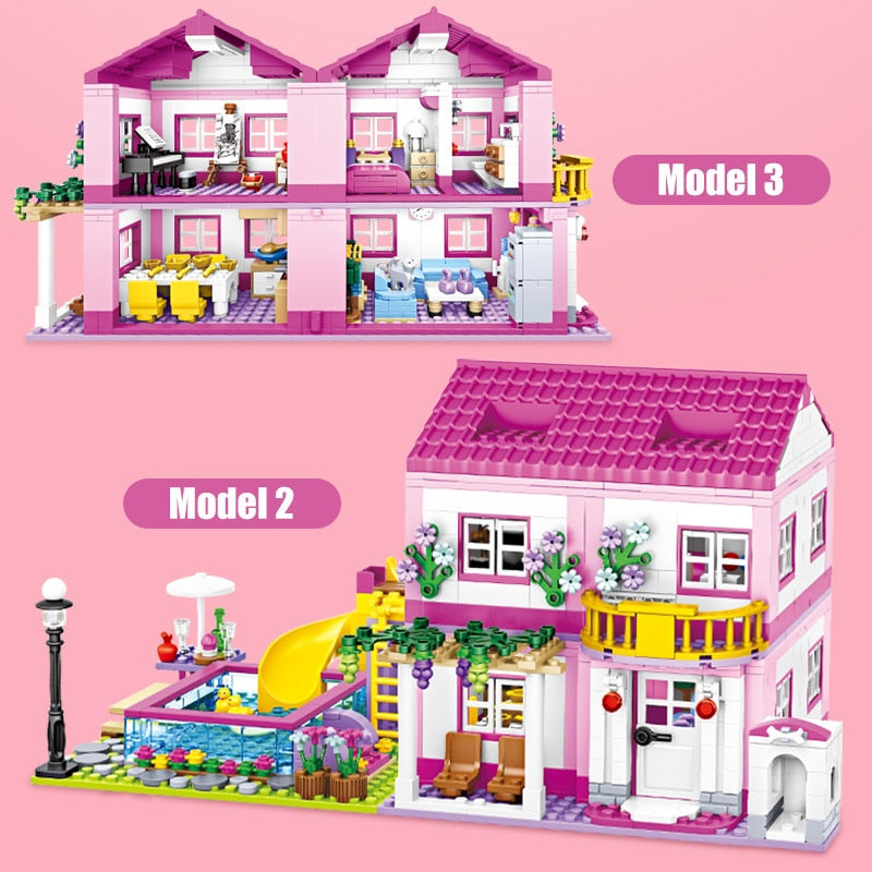 Friends Summer House Building Blocks Set