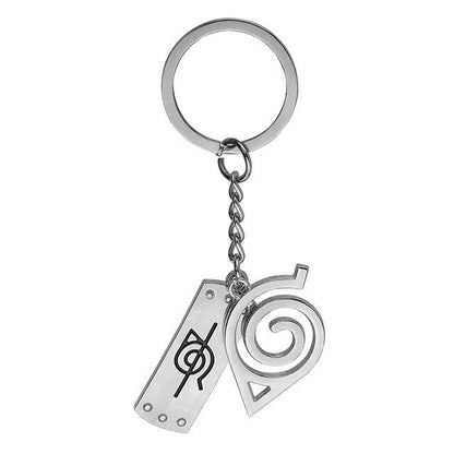 Anime Naruto Style Metal Keychains