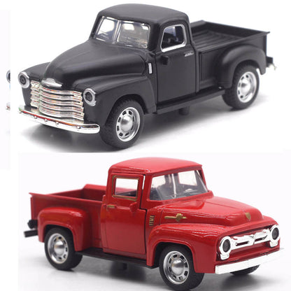 Pickups Truck Model 1:32 Scale Pull Back Alloy Diecast &amp; Toys Vehicle Christmas Collection Gift Toy Car For Boys Children Y110