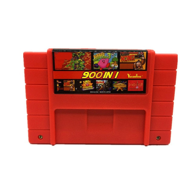 Retro SNES 900 in 1 Pro Game Cartridge For 16 Bit Game Console