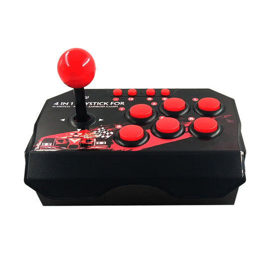 4-in-1 USB Wired Game Joystick Arcade Controller for PS3/Switch/PC/Android TV