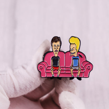 Beavis And Butthead Enamel Pin