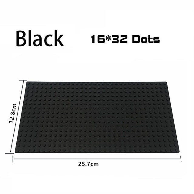 Base Plate 32*32 16X32 16X16 Dots  Building Blocks Baseplate DIY Plastic Plate  Classic Brick Accessories Kids Toy