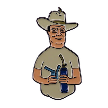 Hank Hill Enamel Pin