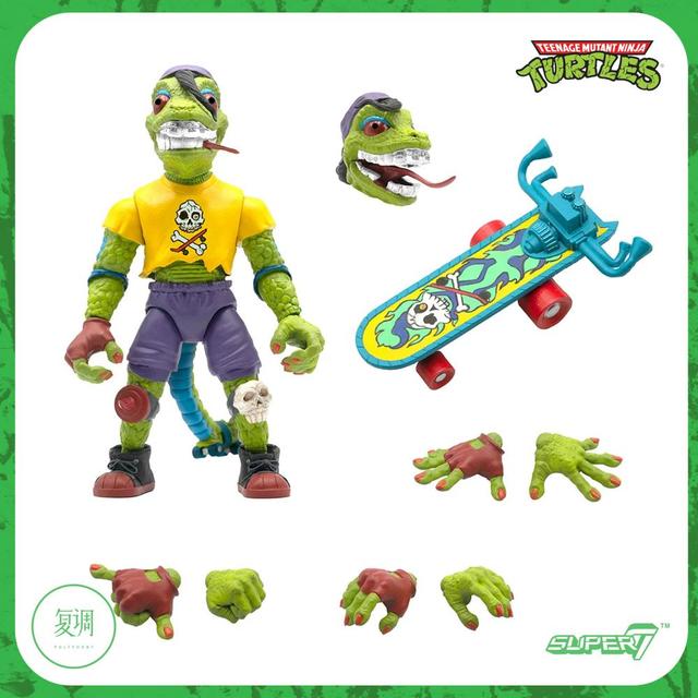 Super7 Teenage Mutant Ninja Turtles TMNT Donatello Series 7Inch Anime Action Figure Collectible figurines Model Toys