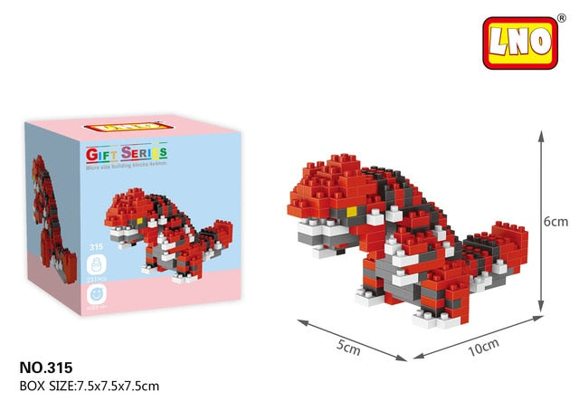 Pokemon Character Building Blocks