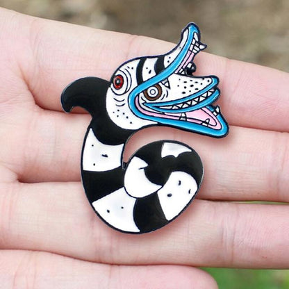 Beetlejuice Enamel Pins