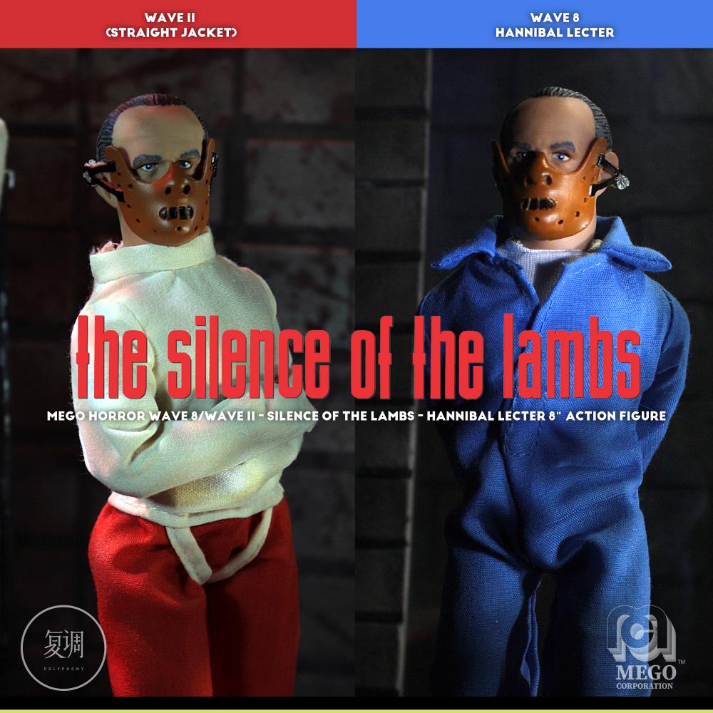 Mego Silence of The Lambs Hannibal Action Figures