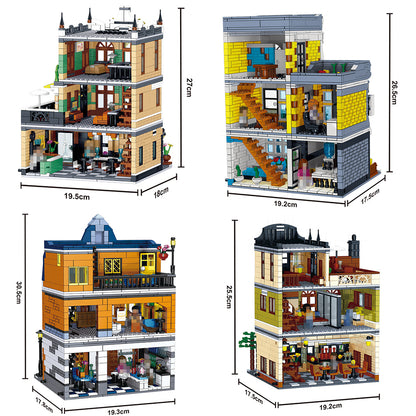 Creative Architecture City Street Building Blocks