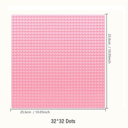 Base Plate 32*32 16X32 16X16 Dots  Building Blocks Baseplate DIY Plastic Plate  Classic Brick Accessories Kids Toy