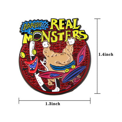 AAAHH!!! Real Monsters Enamel Pin