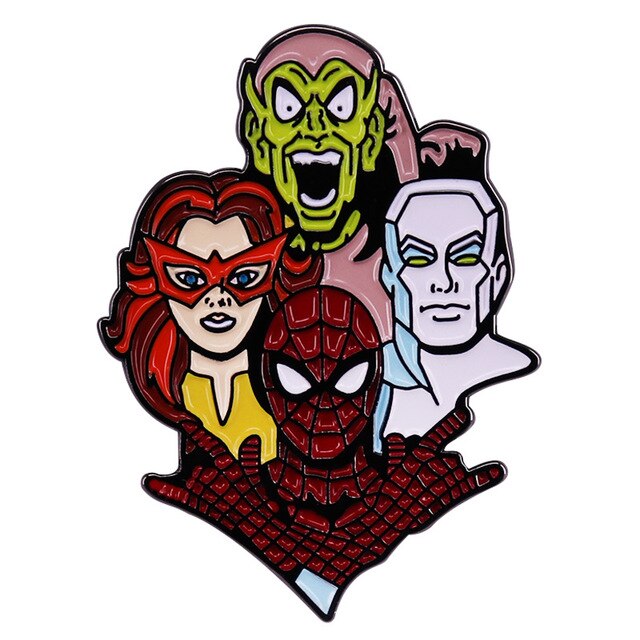 Spider Man Enamel Pin