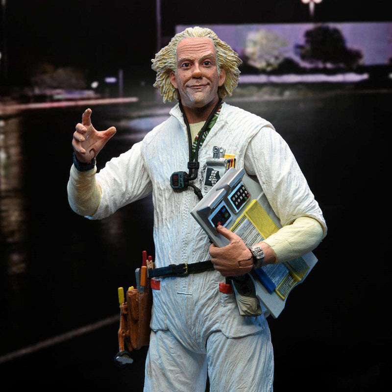 Back To The Future Action Figure Dr.Emmett Brown The Thing Ultimate Macready Soldier Set DIY Anime Decor Collectile Gift