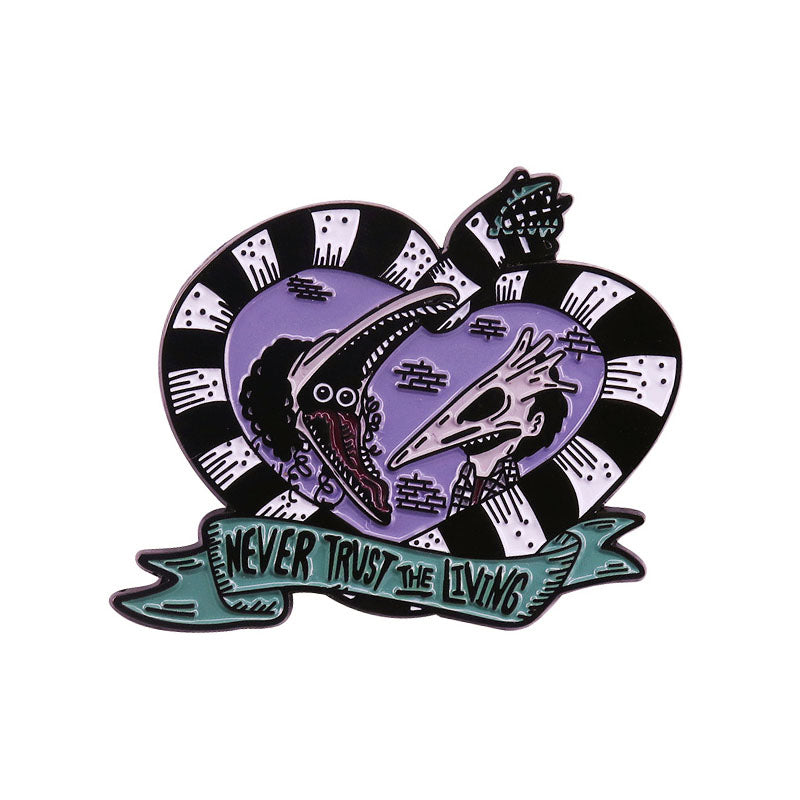 Beetlejuice Enamel Pin