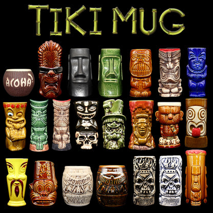 Wacky Assortment of Tiki Bar Mugs