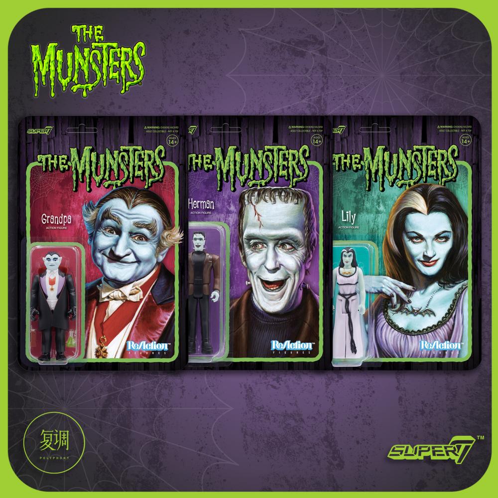 The Munsters Action Figures