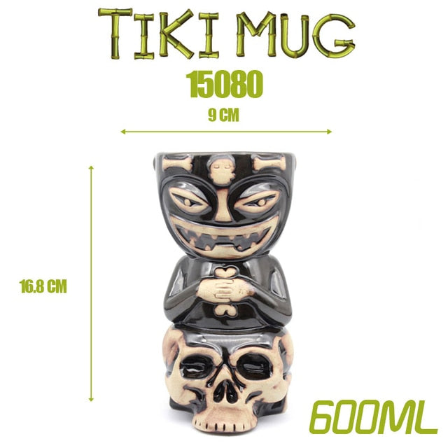 Wacky Assortment of Tiki Bar Mugs