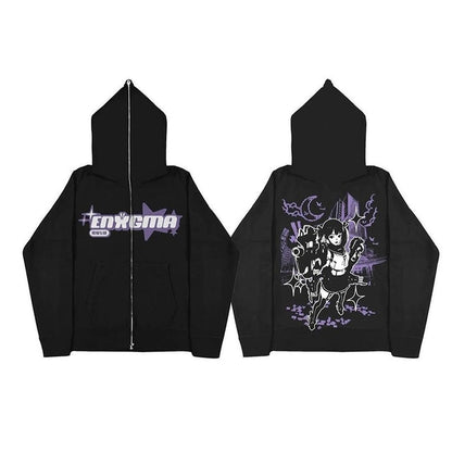 Enigma Womens Zip up Hoodies