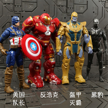 Marvel Avengers 3 infinity war Movie Anime Black Panther Spiderman Captain America hulk Ironman thor Action Figure Toys