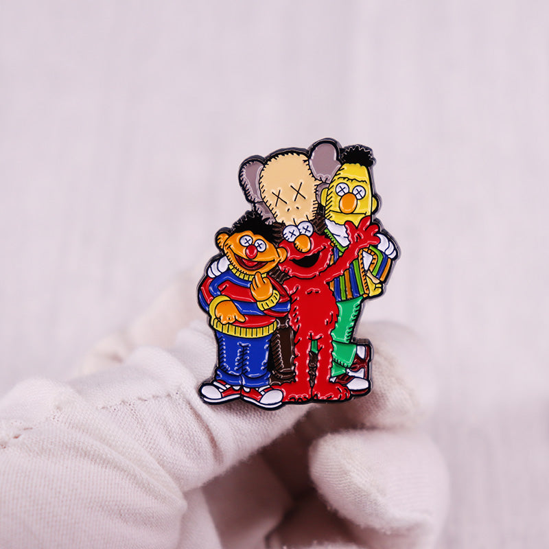 Sesame Street Mashup Pin