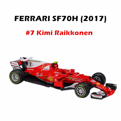 Bburago 1:43 Scale F1 2021 2022 Car Model Replica Mercedes Hamilton W12 Ferrari Red Bull Racing SF21 RB16 Collectible Miniature