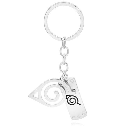 Anime Naruto Style Metal Keychains