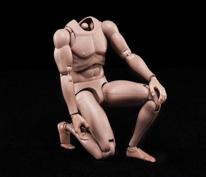 Blank Skin Paintable Male Action Figure Body and Parts