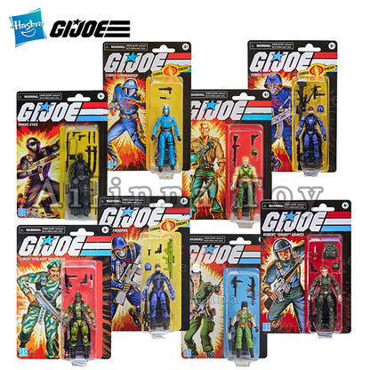 Hasbro G.I.JOE 3.75inch Original Action Figure Cobra Officer Grunt Lady J Anime Collection Movie Model For Gift Free Shipping