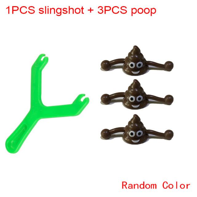 Toy Slingshot Fake Poop