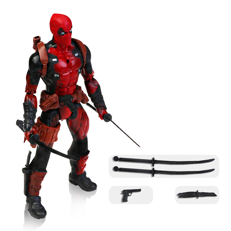 Marvel Avengers Deadpool Figures Joints Movable 6 inch Model Dolls PVC Action Figure Anime Christmas Gift Boys