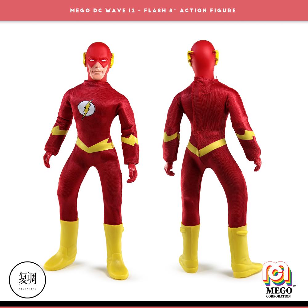 Mego DC Comics The Flash Action Figure