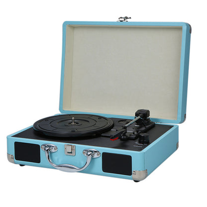 Vintage Portable Phonograph 33/45/78RPM Turntable