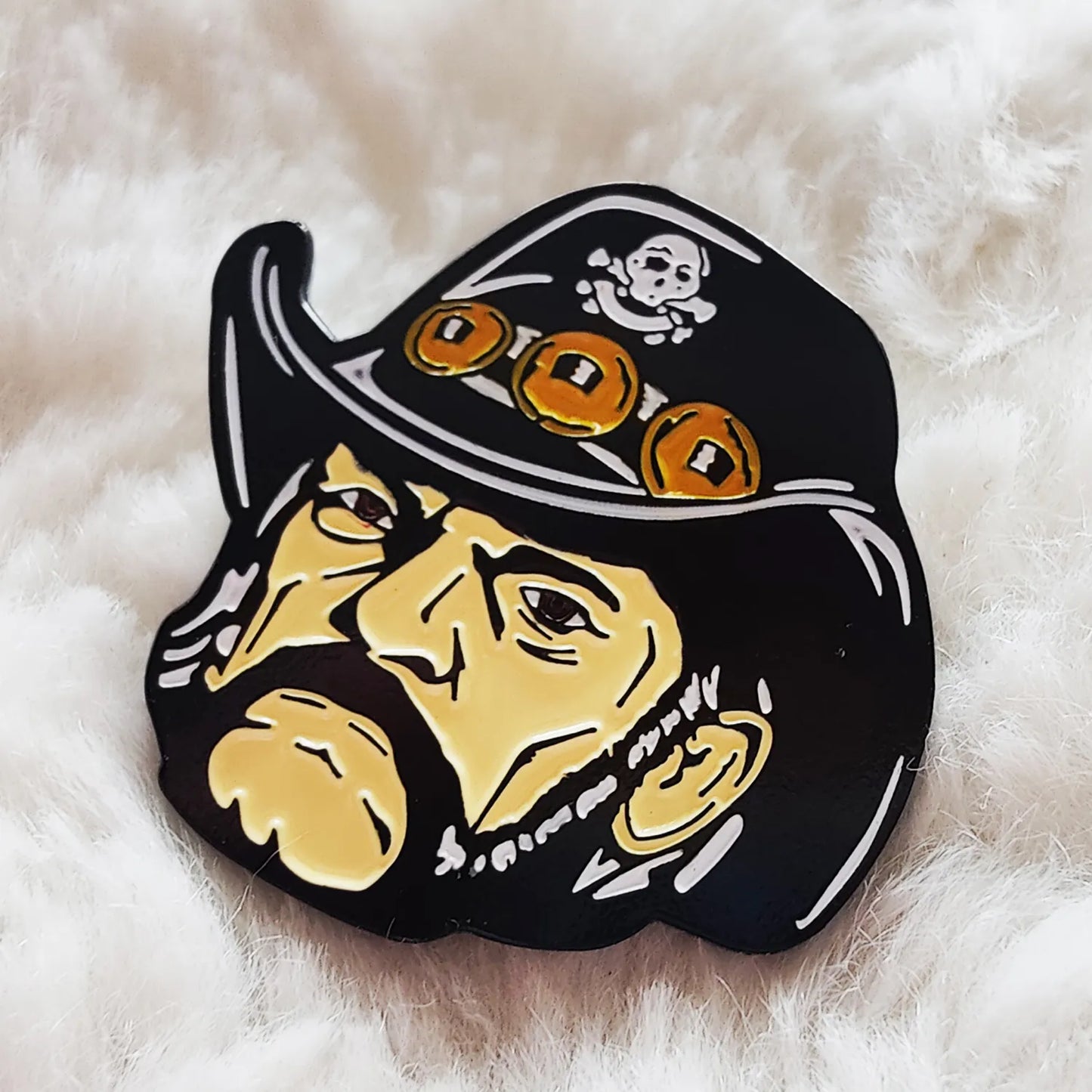 Lemmy Enamel Pin