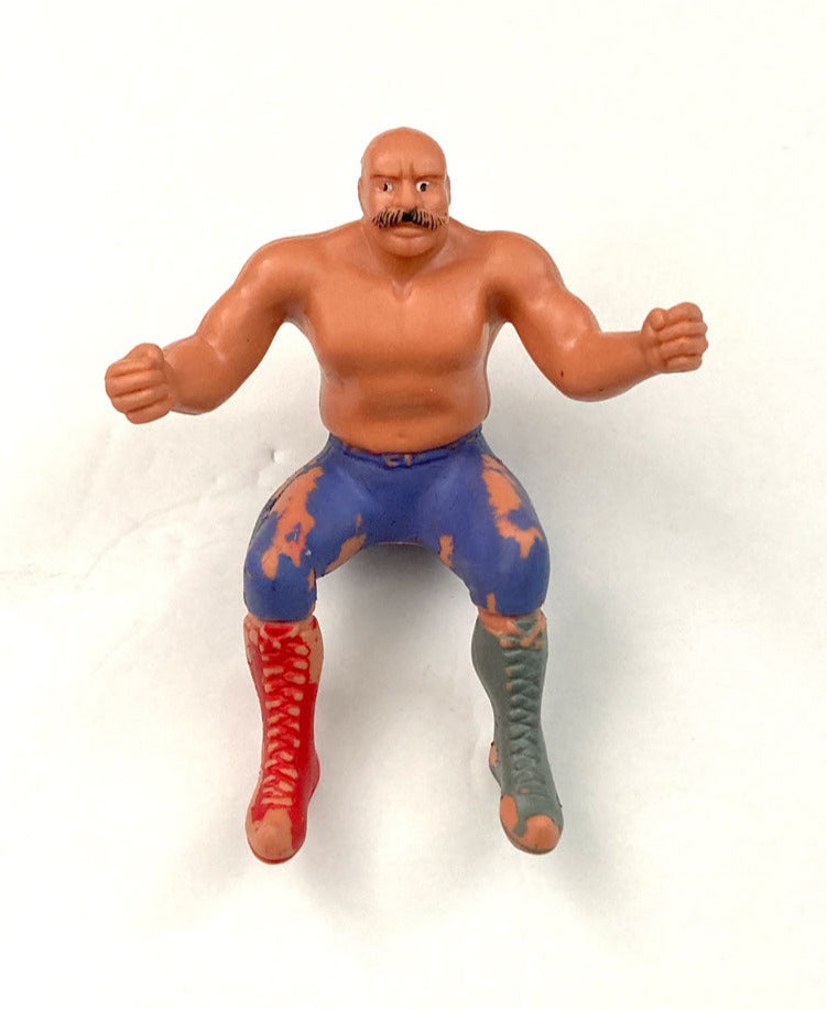 USED 1985 LJN WWF Iron Sheik Thumb Wrestler