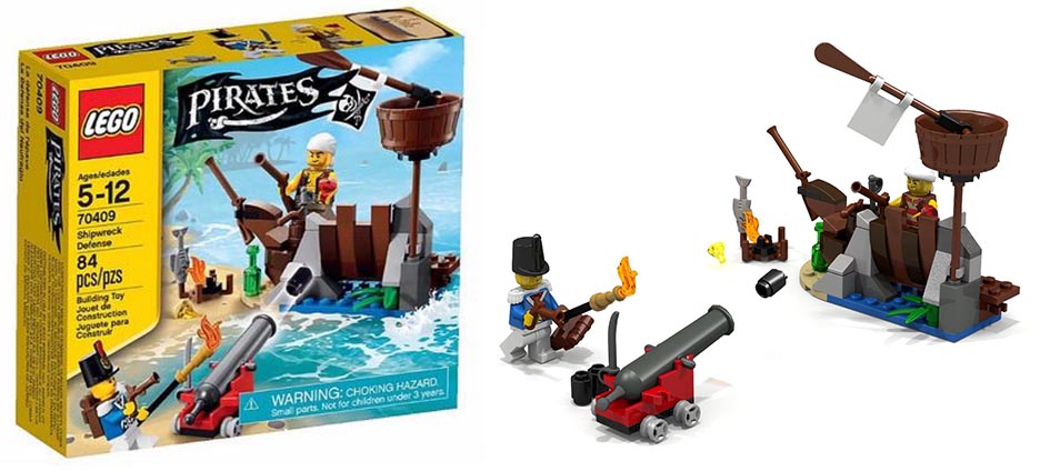 Vintage LEGO Pirates Shipwreck Defense (70409)