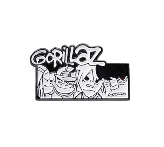 Gorillaz Enamel Pin