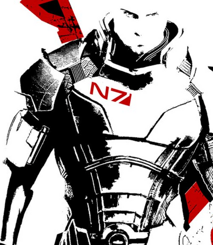 Mass Effect 3 Premium Black Shirt