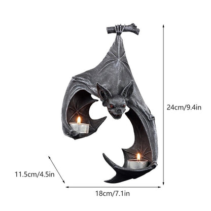 Bat Wall Mount Candle Holder