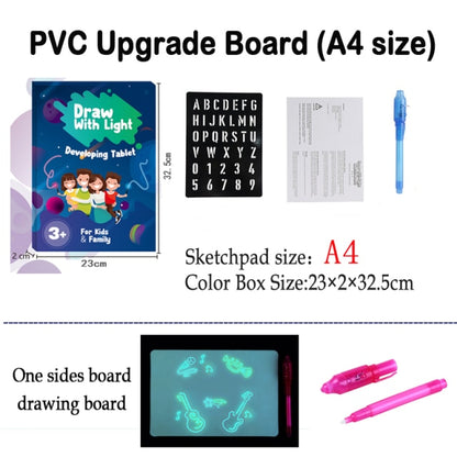 Draw with Light Big Size Illuminate Drawing Board