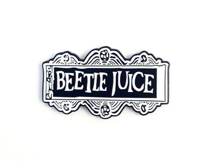 Beetlejuice Enamel Pins