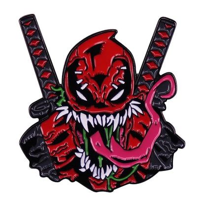 Deadpool Venomized Brooch