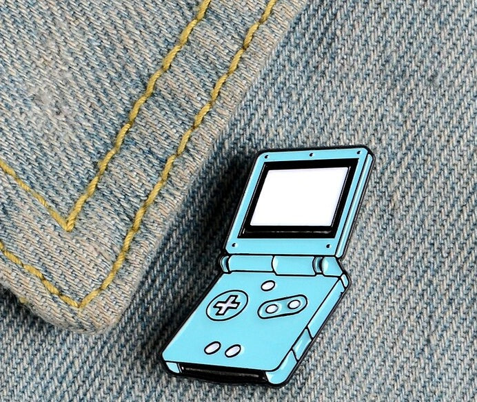 Nintendo Style Game Player Enamel Pin