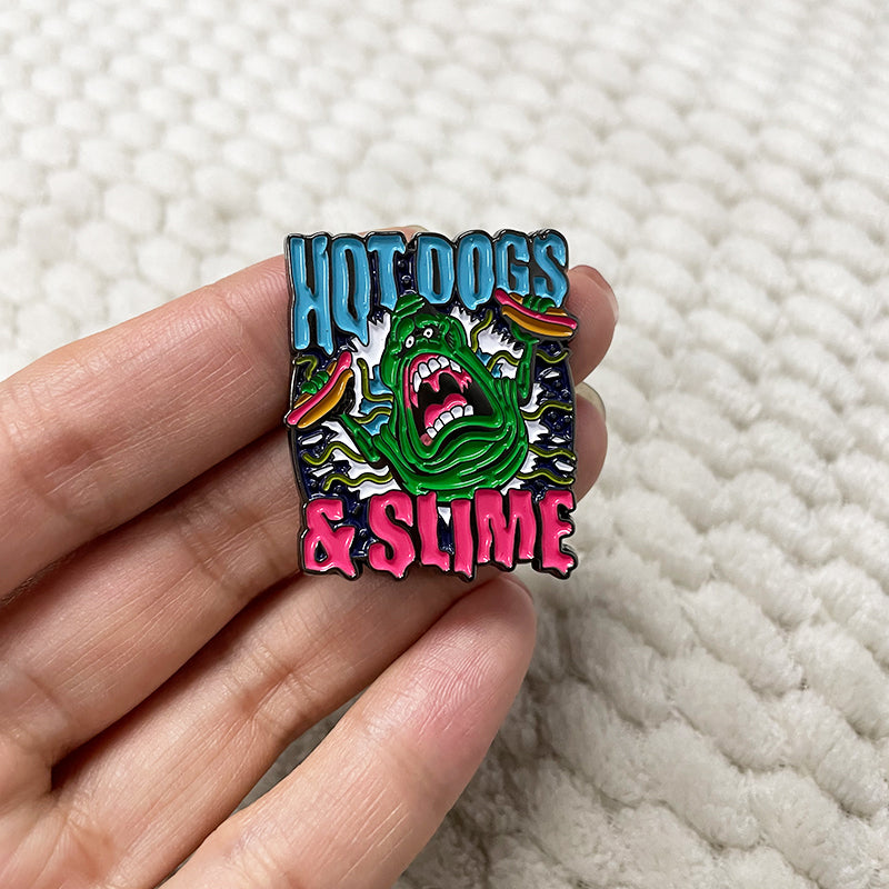 Ghostbusters Slimer Enamel Pin