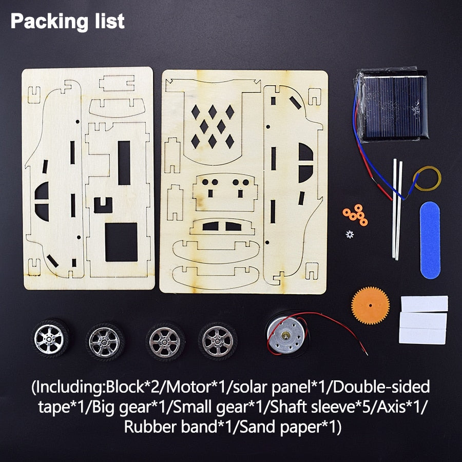 Solar Car Experiment Learning Kit