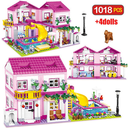 Friends Summer House Building Blocks Set