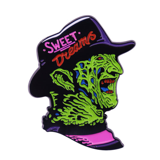 A Nightmare on Elm Street Freddy Krueger Sweet Dreams Enamel Pin