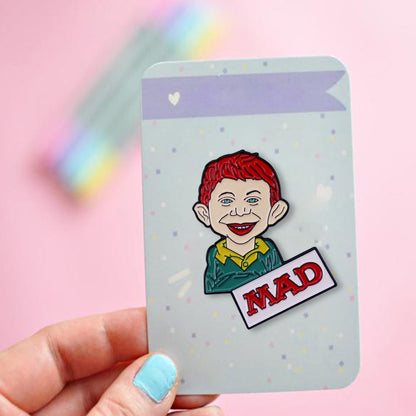 Mad Magazine Enamel Pin