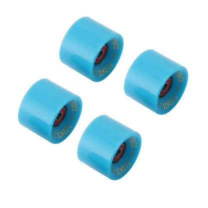 60mm Baby Blue Skateboard Wheels