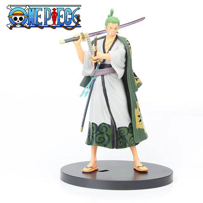 One Piece Banpresto Anime Roronoa Zoro Standing Ver. PVC Action Figure Collection Model Toys Kids Gifts 10CM