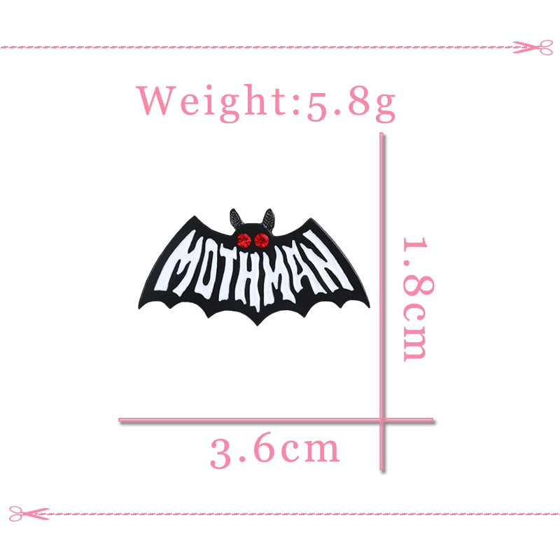 Mothman Pin